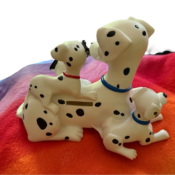 Disney Vintage 101 Dalmatians Bank with‎ stopper EUC - Picture 2 of 8